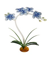 藏品(琉璃作品--蝴蝶蘭)的圖片